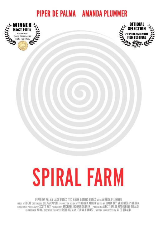 spiralfarm poster with laurels